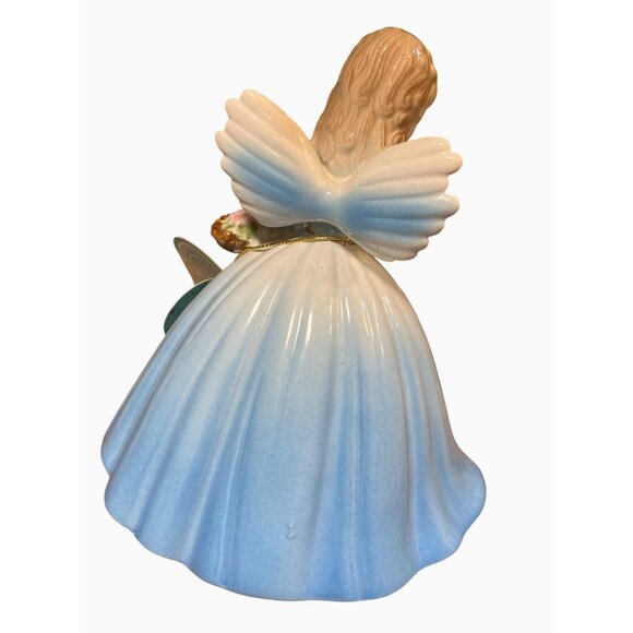 Vintage Porcelain Birthday Girl Figurine Age 20 Collectible Ceramic Statue - Picture 8 of 16